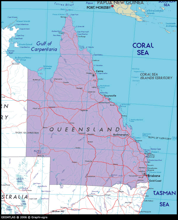 where is queensland